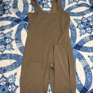 All in Motion Women's Brown Jumpsuit